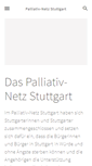 Mobile Screenshot of palliativ-netz-stuttgart.de